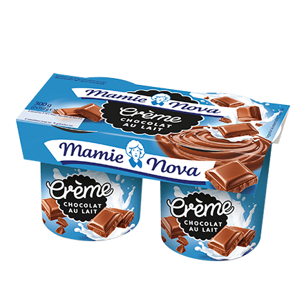 Mamie Nova - Packaging Crème Chocolat au Lait