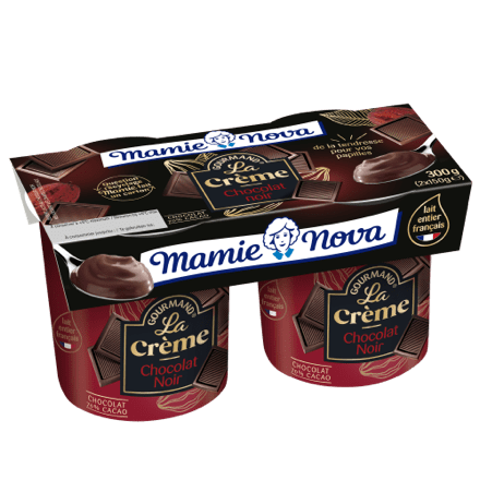 Mamie Nova - Packaging Crème Chocolat Noir