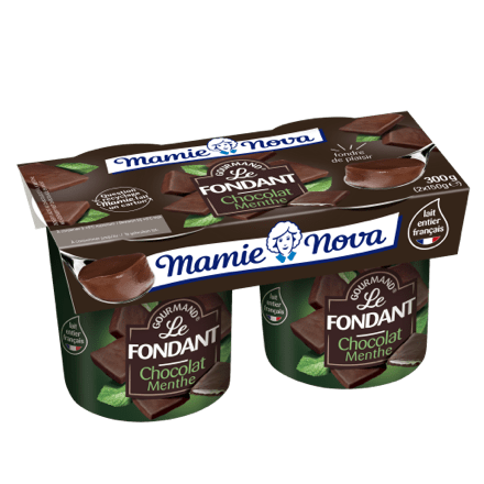 Mamie Nova - Packaging Gourmand® Fondant Chocolat Menthe