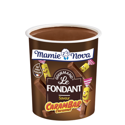 Mamie Nova - Packaging Gourmand® Fondant Carambar saveur Caramel