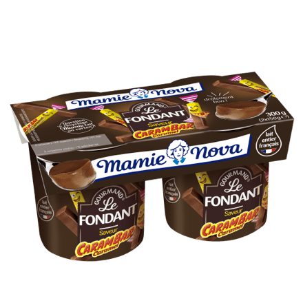 Mamie Nova - Packaging Gourmand® Fondant Carambar saveur Caramel