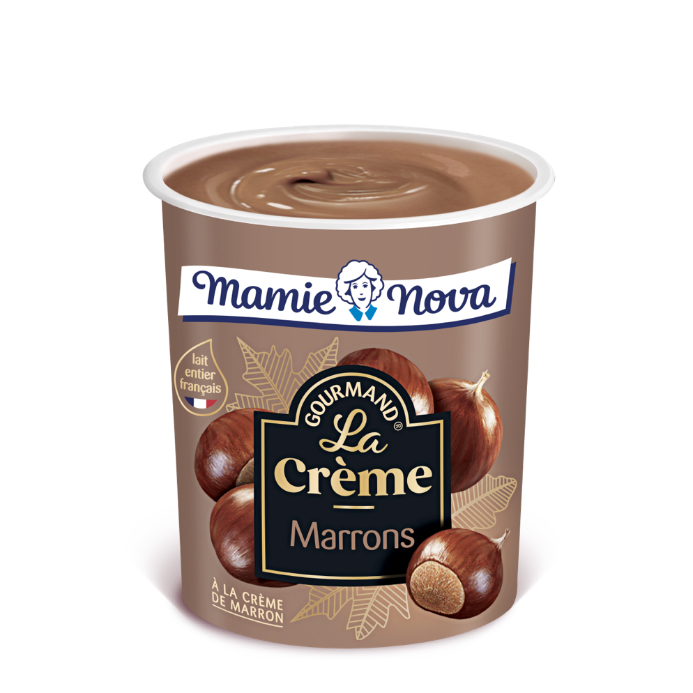 Crème dessert aux Marrons