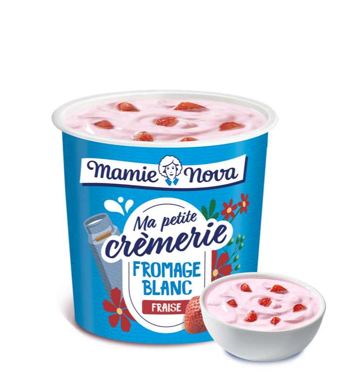 Fromage blanc fraise