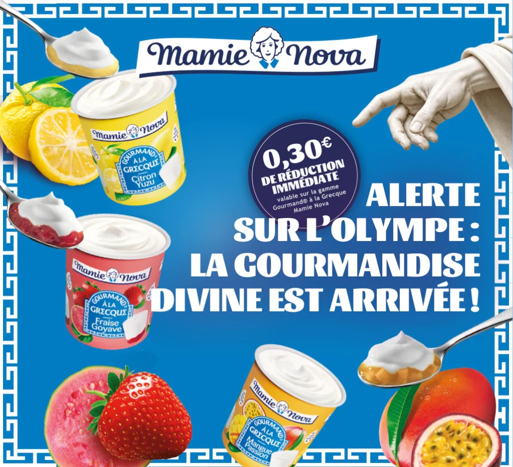 Alerte sur l’Olympe : la gourmandise divine est arrivée ! Gourmand® à la Grecque Mamie Nova